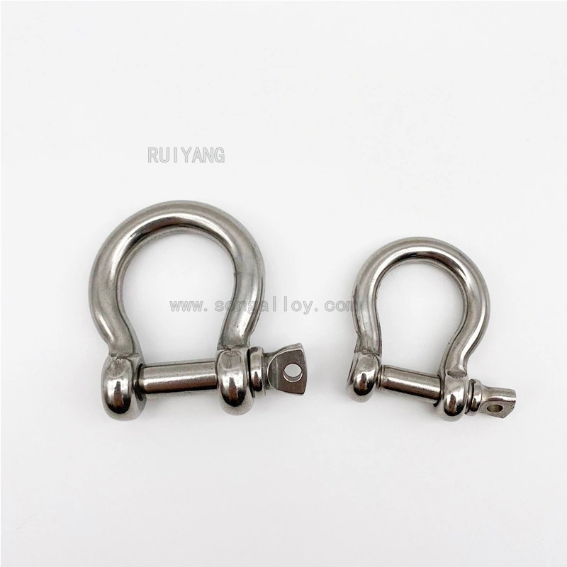 Dee and Bow Shackle in Stainless Steel Rigging and Hardware