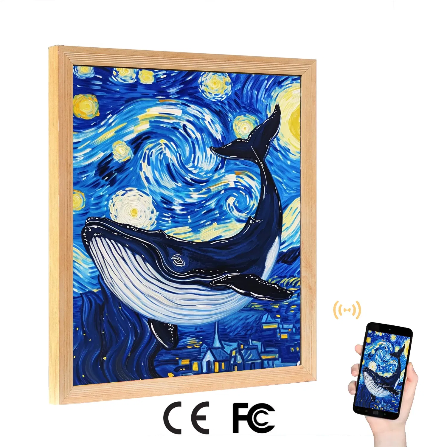 Цифровая фоторамка Chuyun 27.9 дюймов IPS дисплей