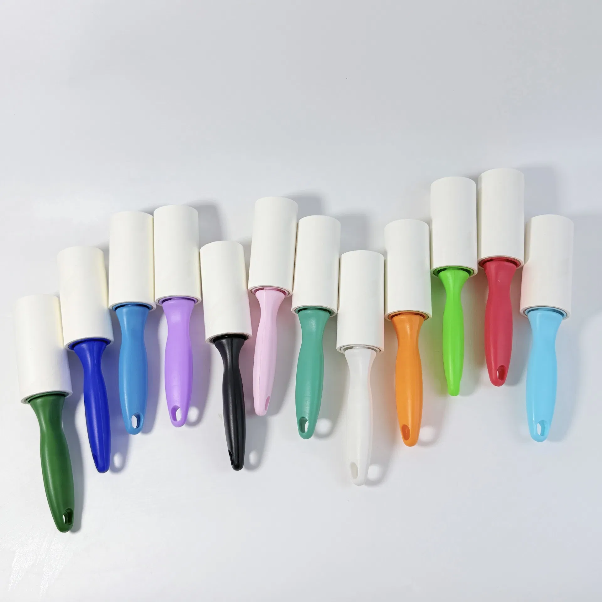 Colorful Handle Sticky Roller - Reusable Handle with Disposable Refills for Pet Owners