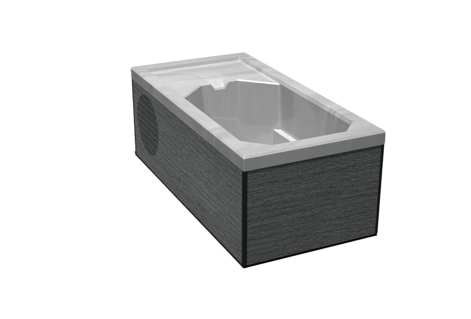 Акриловая ледяная ванна для одного человека с чиллером