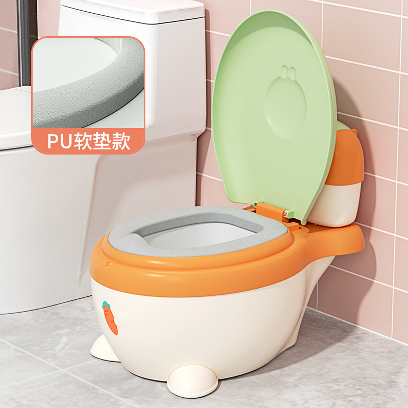 New Plastic Baby Training Simulation Baby PP Potty Toilet
