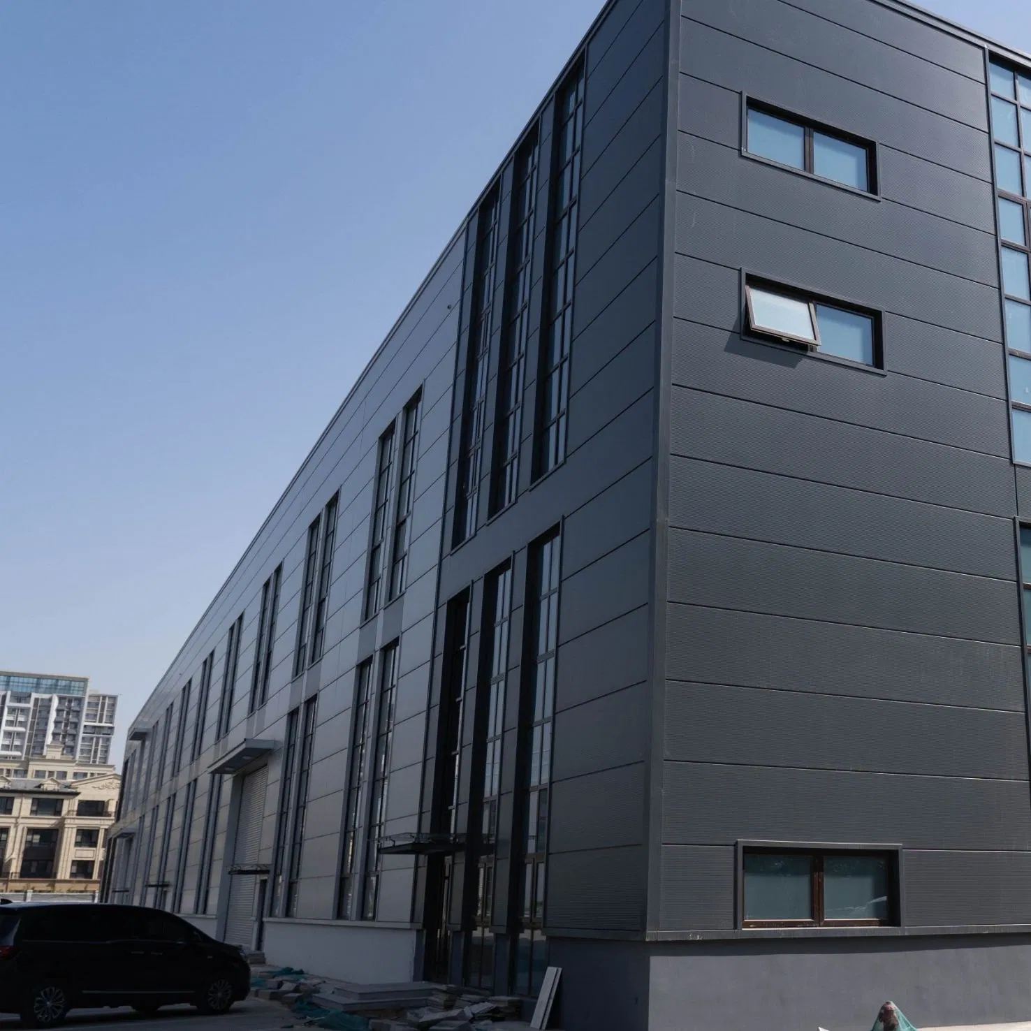 Prefabricated Steel Buildings Modular Structure Design Structural Steel Good Administrative Offices