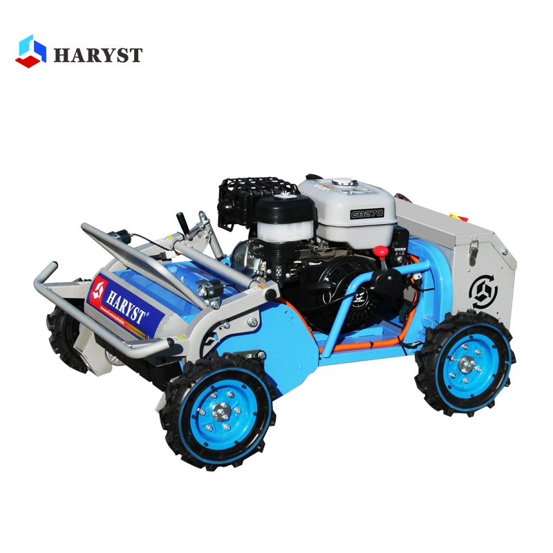 CE Approved High Performance Remote Control Lawn Mower Home Gardening Equipment Small Gardens 9HP