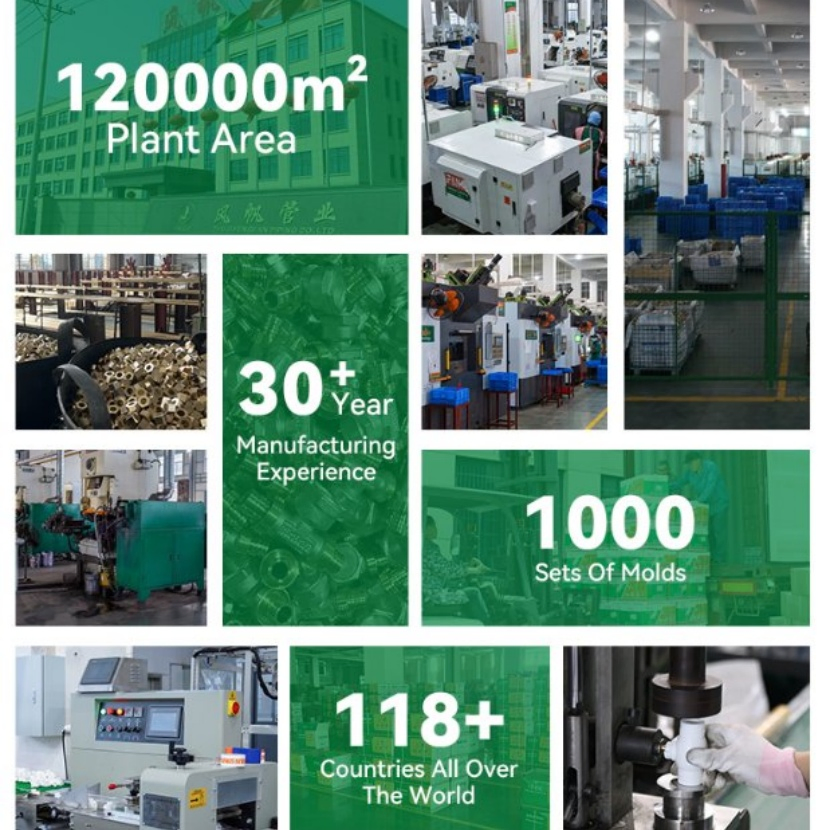 Ifan Factory Pn25 PPR Union Fitting Plastic Plumbing Materials PPR Pipe Fittings