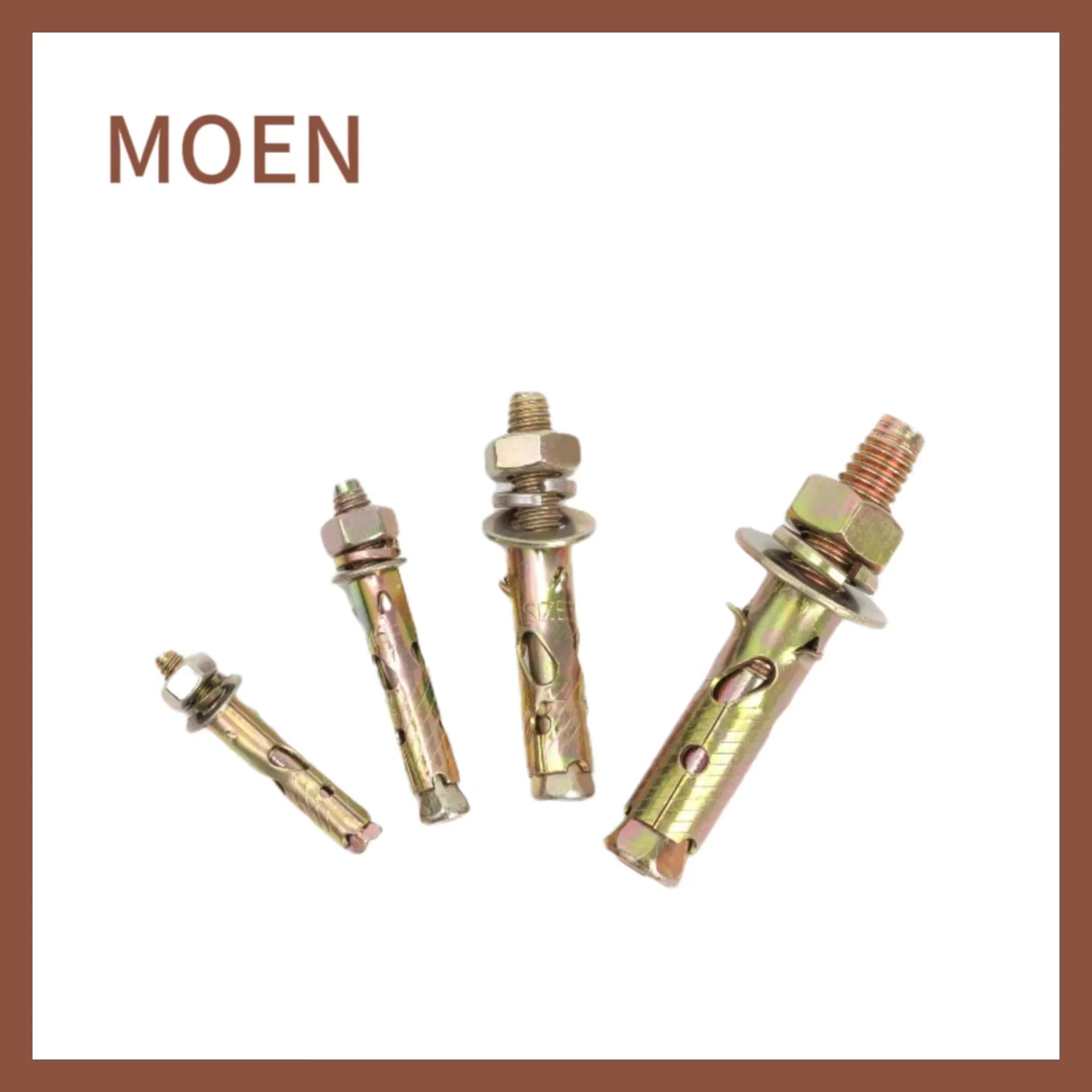 Анкерный болт распорный M8*60 с желтым цинковым покрытием