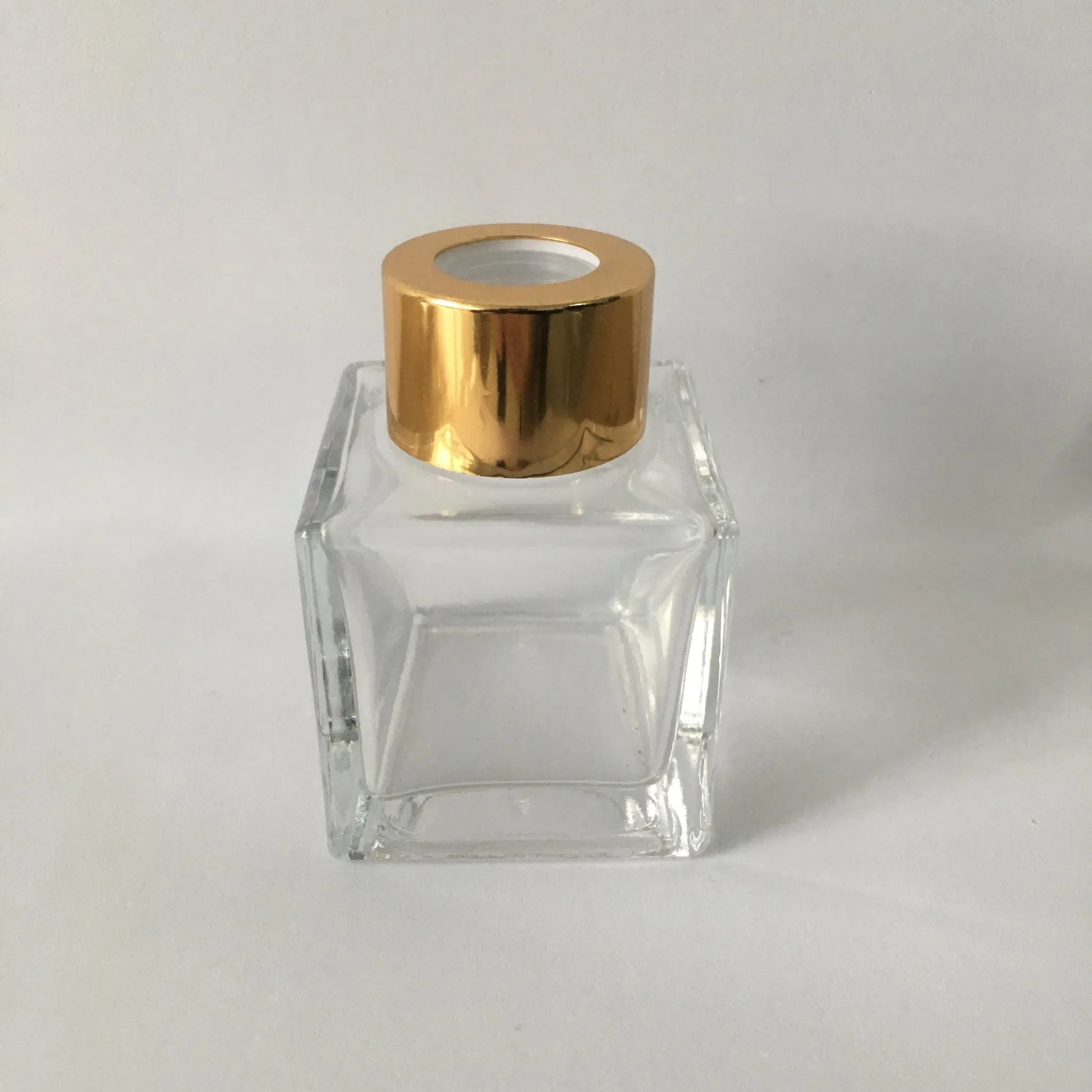 50ml 100ml 200ml Reed Diffuse Glass Bottle with Gold Cap
