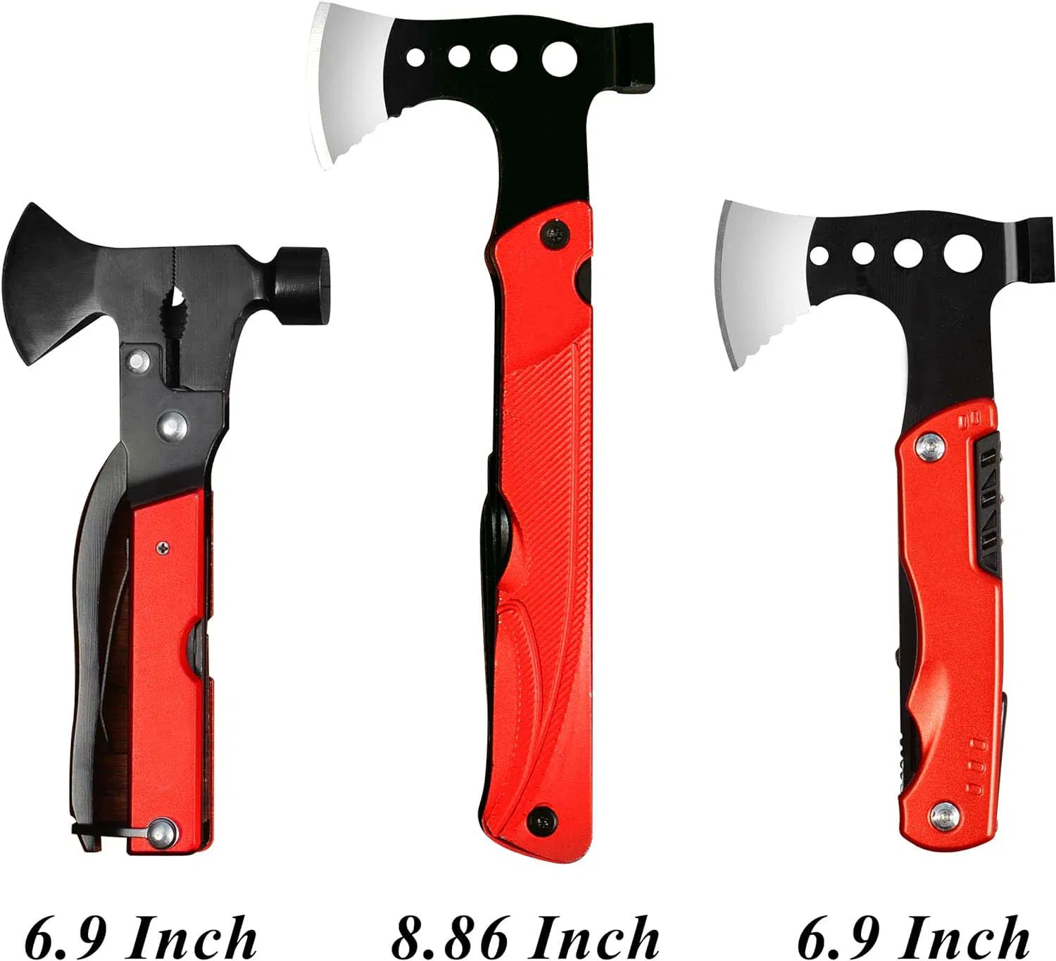 Multi Tool Camping Axe Hatchet Camping Gear Survival Tool with Axe Knife Hammer