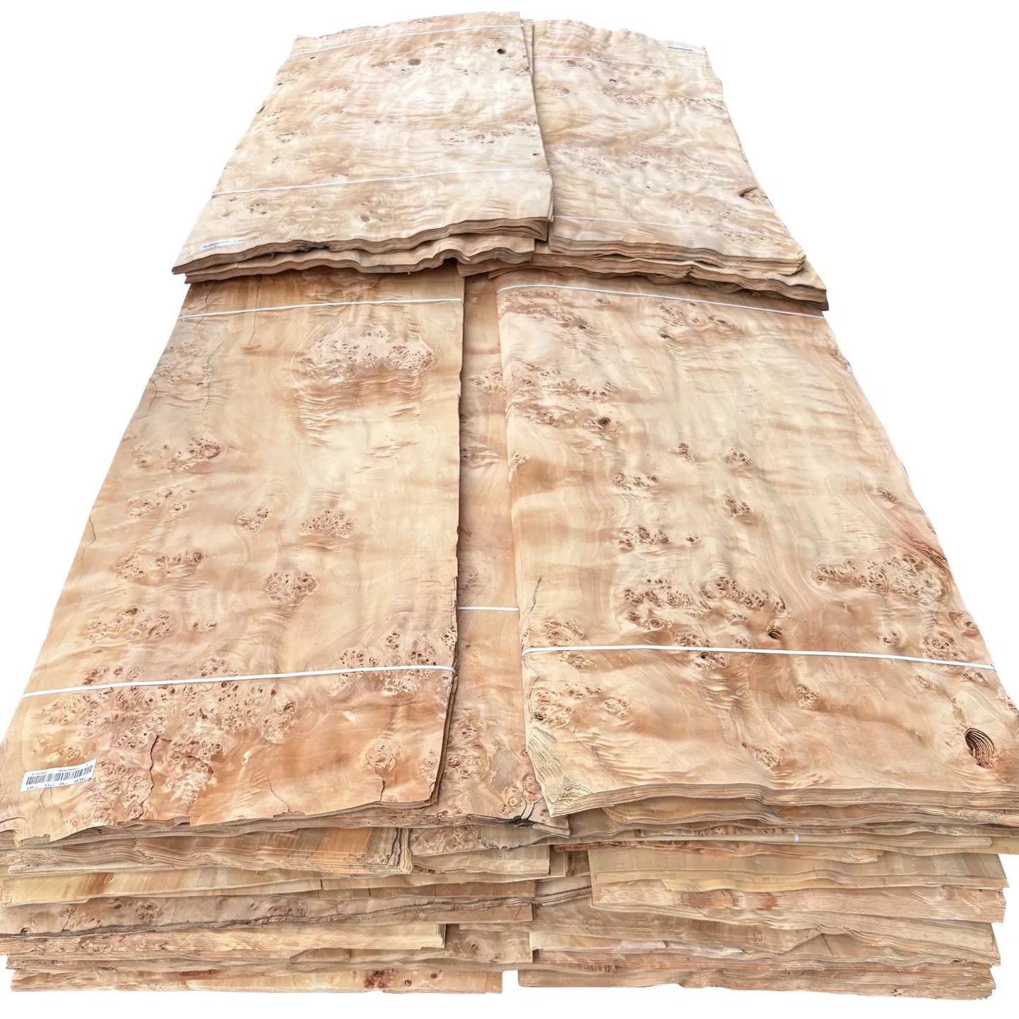 Factory Direct Mappa Burl Veneer 0.45-2mm for Indoor Decorative Plywood & Cabinets