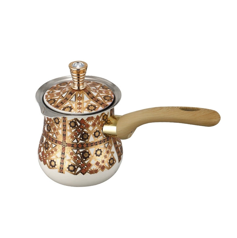 Multifunctional Turkish Coffee Pot - Stainless Steel Milk Pitcher for Brewing Tea, Melting Butter/Chocolate