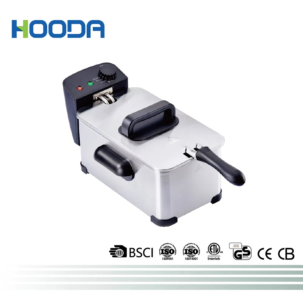 Commercial Small Electric Frying Pot, Single-Cylinder Frying Machine, for Frying French Fries, Chicken, and Skewers