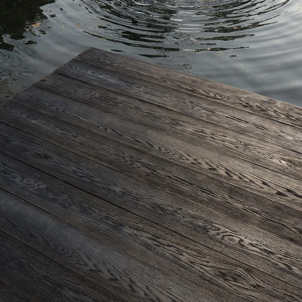 E0 Bammax Pallets 200X25mm Outdoor Composite Deck Polyurethane PU Decking