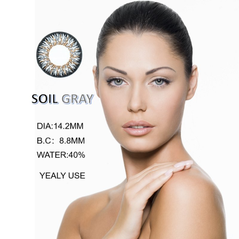 Super Naturals Cheap Wholesale Eye Colored Contact Lenses From Factory / Can OEM