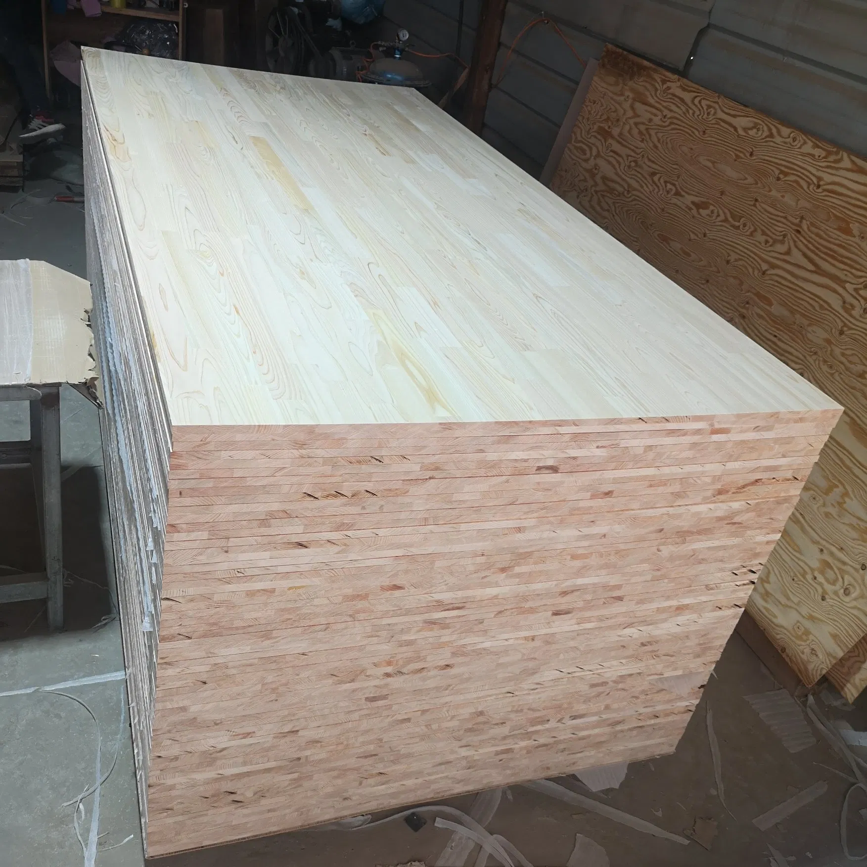 Direct Supply Japanese Cypress Hinoki Wood Timber Finger Joint Board for Furniture