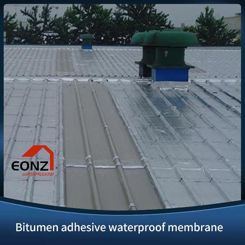 Self Adhesive Bitumen Waterproofing Membrane with Aluminum Film