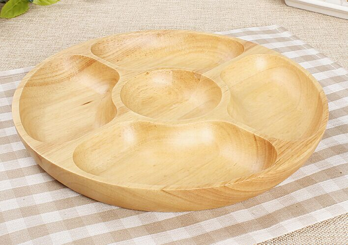Customized Compote Wooden Dry Fruit Tray