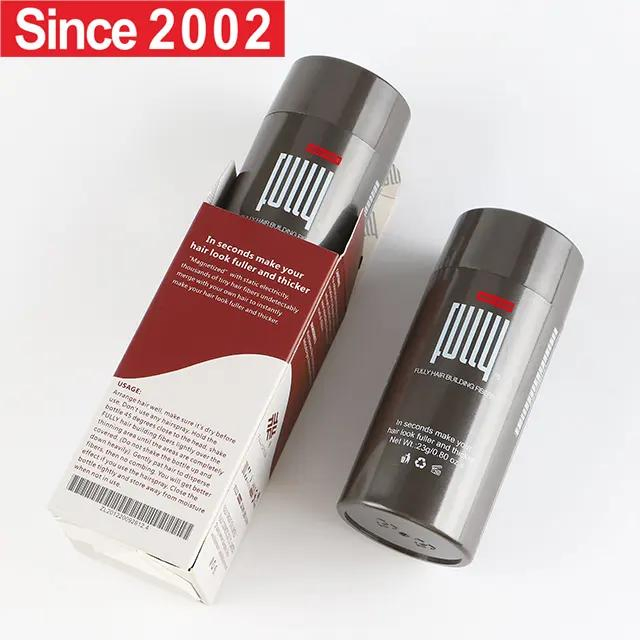 Custom Logo OEM Hair Loss Fiber Powder Fully 2ND Generation Keratin Hair Building Fibers