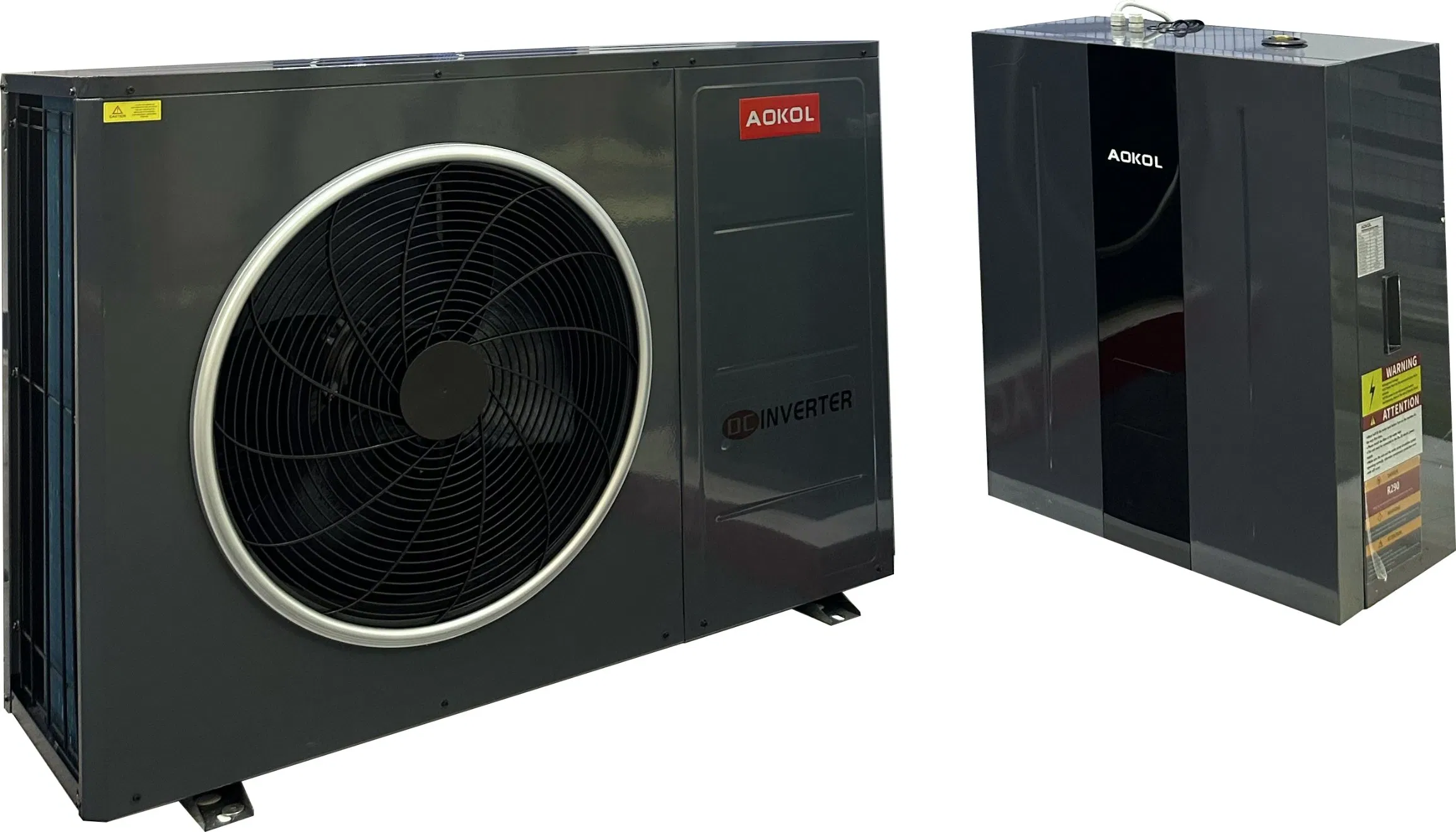 Inverter a+++ Smart 8kw Monobloc Air Source R290 Heat Pump 75° C Cooling Heating Hot Water High with Hydraulic Module