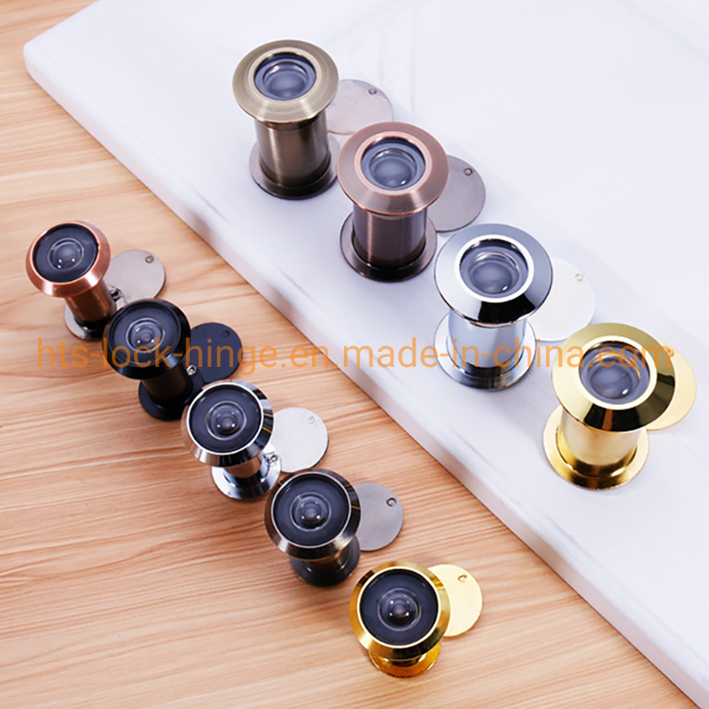 Door Viewers 200 Degree Wide Angle with Rotating Privacy Cover by Zinc Alloy Door Viewer