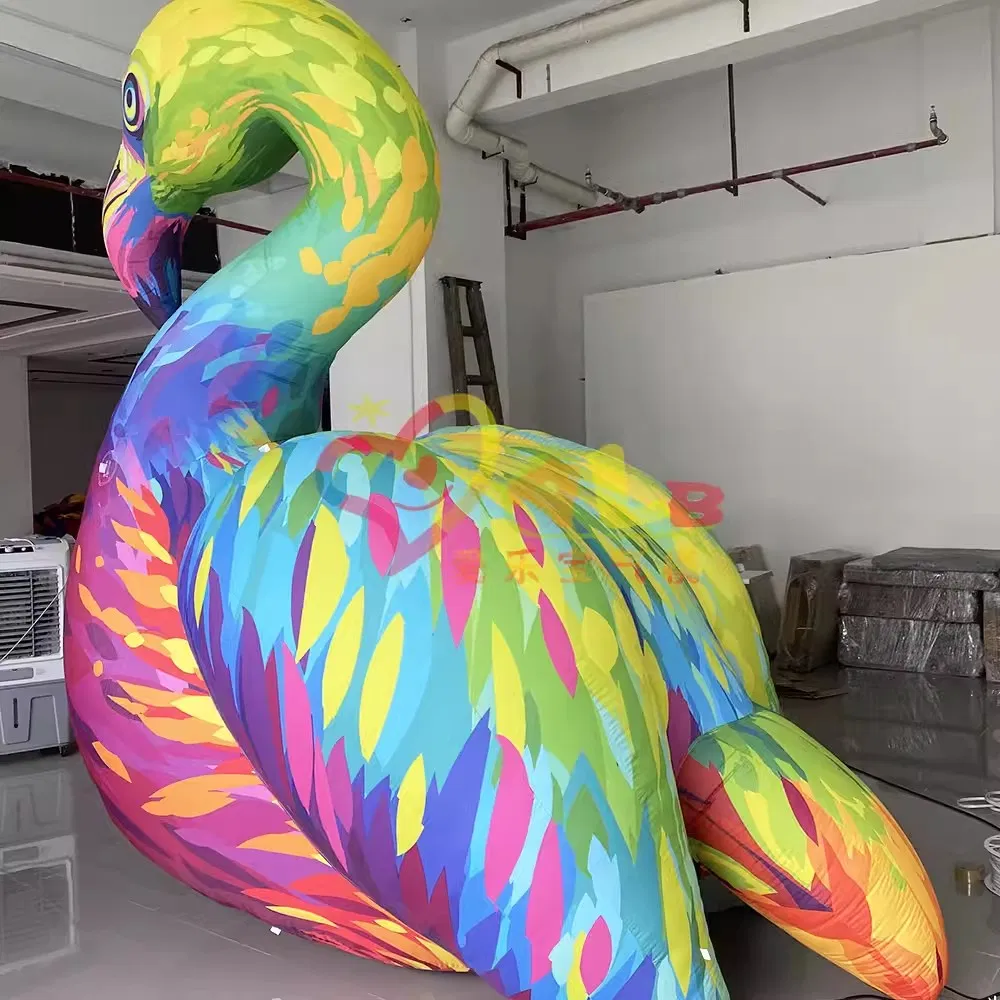 Boyi Flamingo Bird Inflatable Balloon for Jungle Theme Decoration