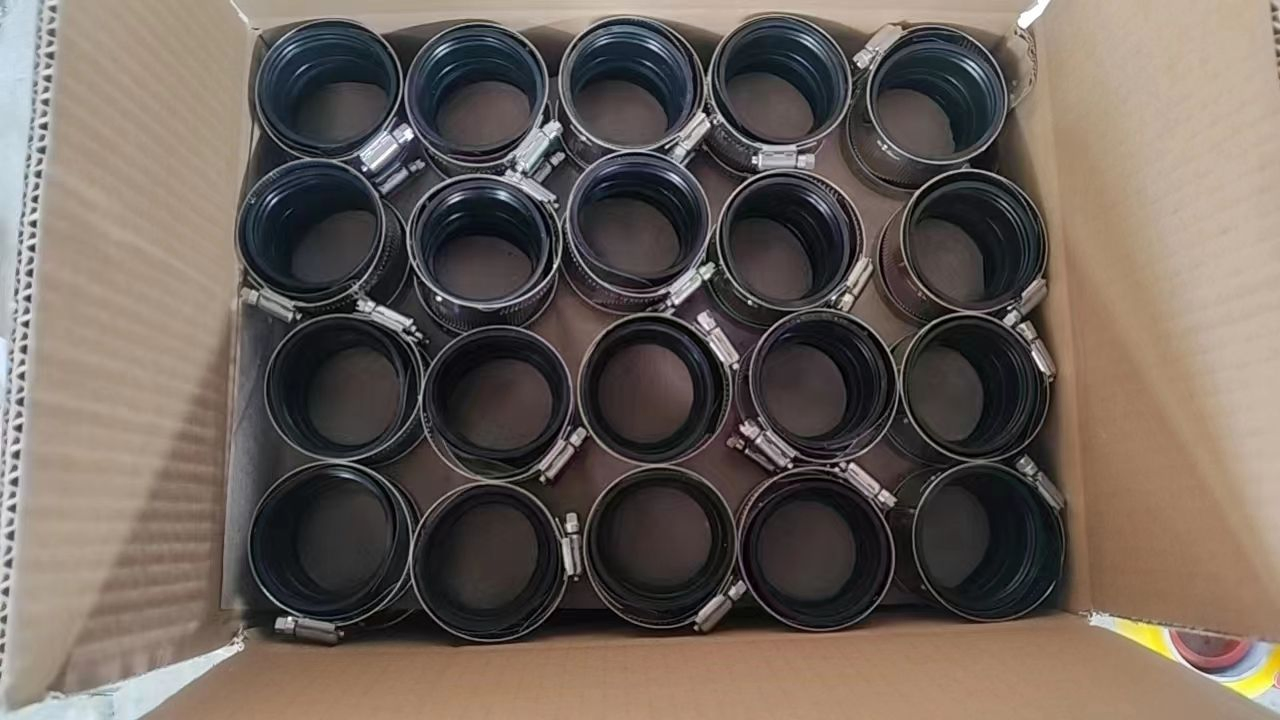 2 Inch Stainless Steel Rubber Lining Pipe No-Hub Type a Coupling Clamp