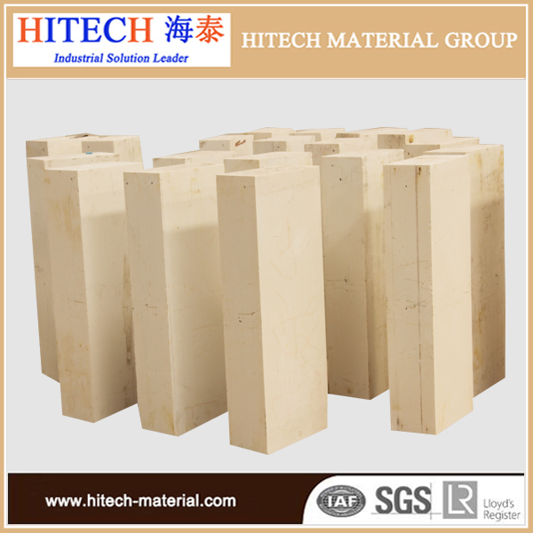 Dense Alumina-Zirconia-Silica Bricks for Glass Blowing Furnace