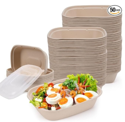 Eco-Friendly 16 Oz Salad Bowls for Parties and Gatherings