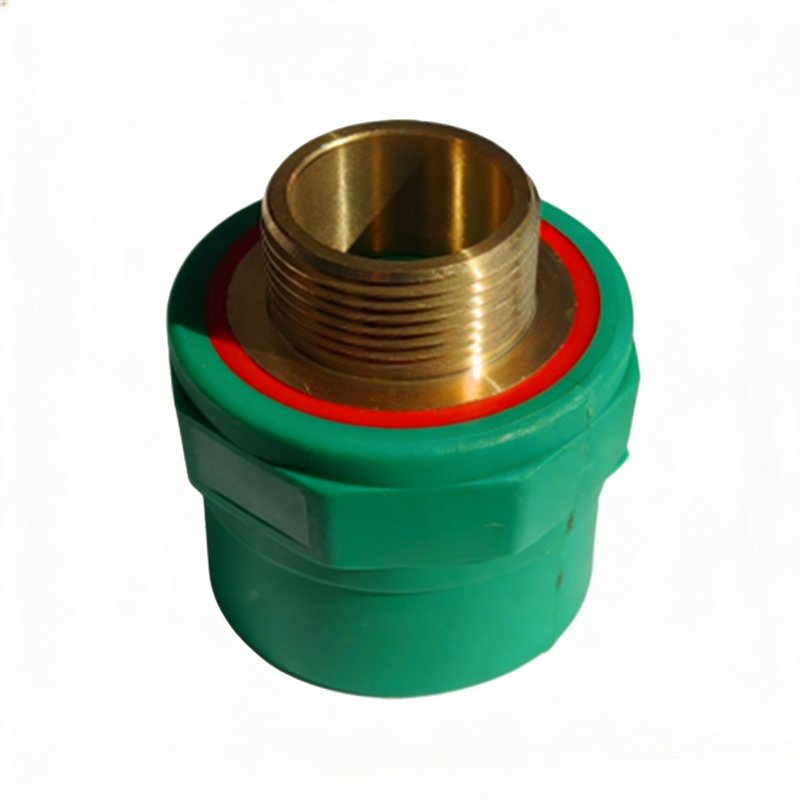 PPR Hot Water Female Coupling with Red Ring for Hot Water