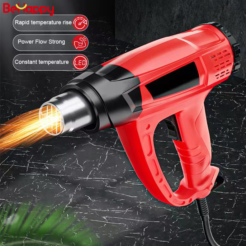 Behappy Hot Sale Variable Temperature Digital Display Heat Shrink Gun