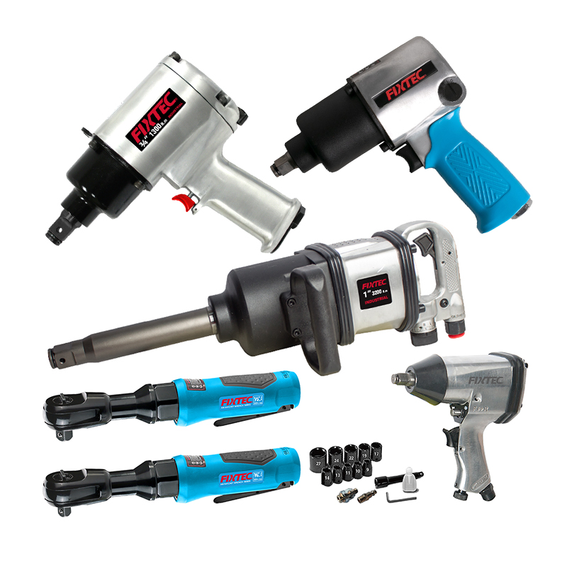 Пневматический гайковерт Fixtec Heavy Duty 1/2'', 3/4'', 1''