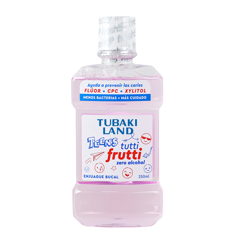 Logo OEM Customize 250ml Private Kids Fruit Mouthwash