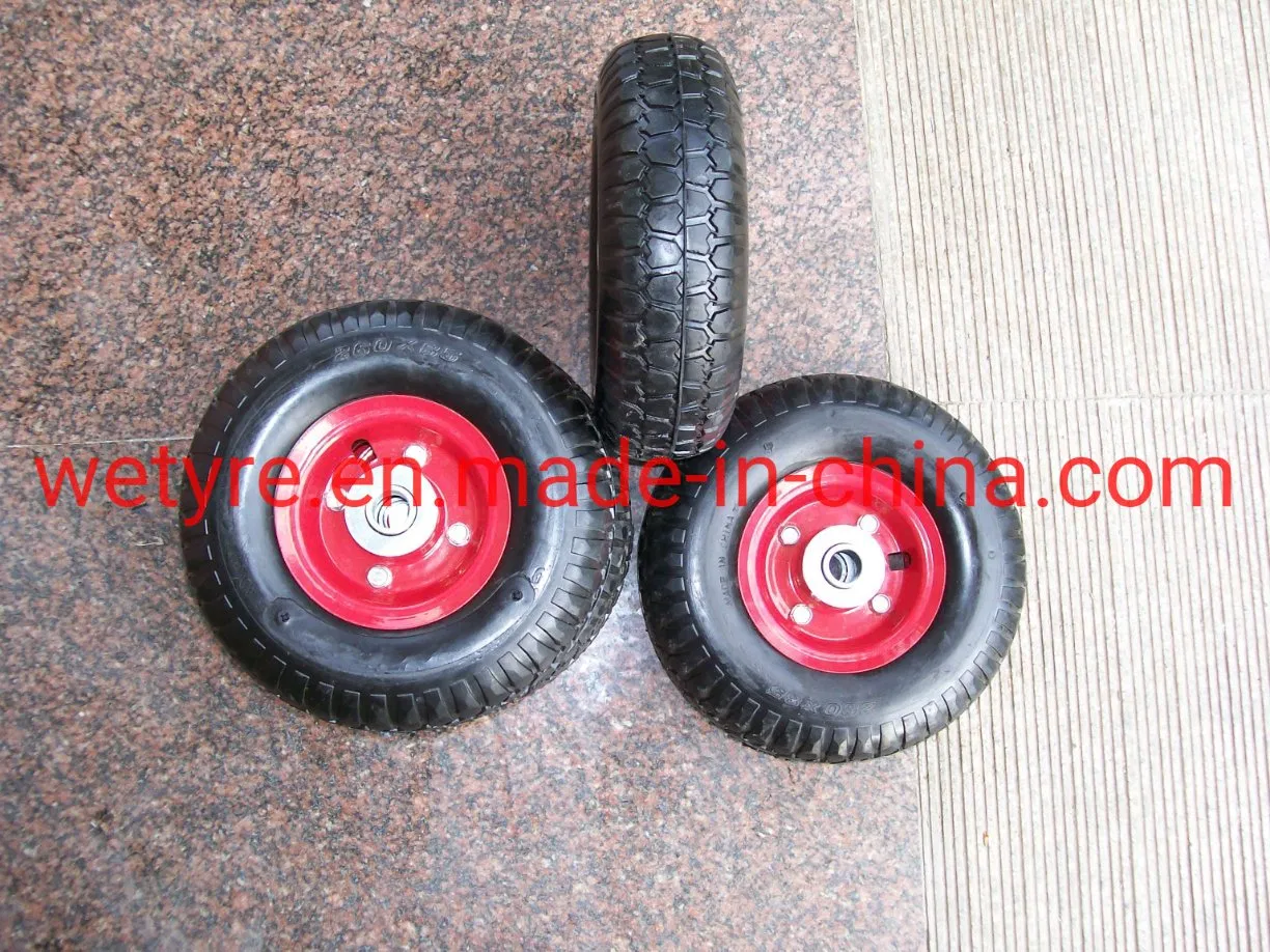 Popular Hot Sale Heat Resisting Durable High Load Capacity Reliable Solid Rubber Wheel (3.00-4)