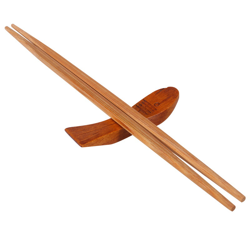 Customized Twins Bamboo Chopsticks for Sushi
