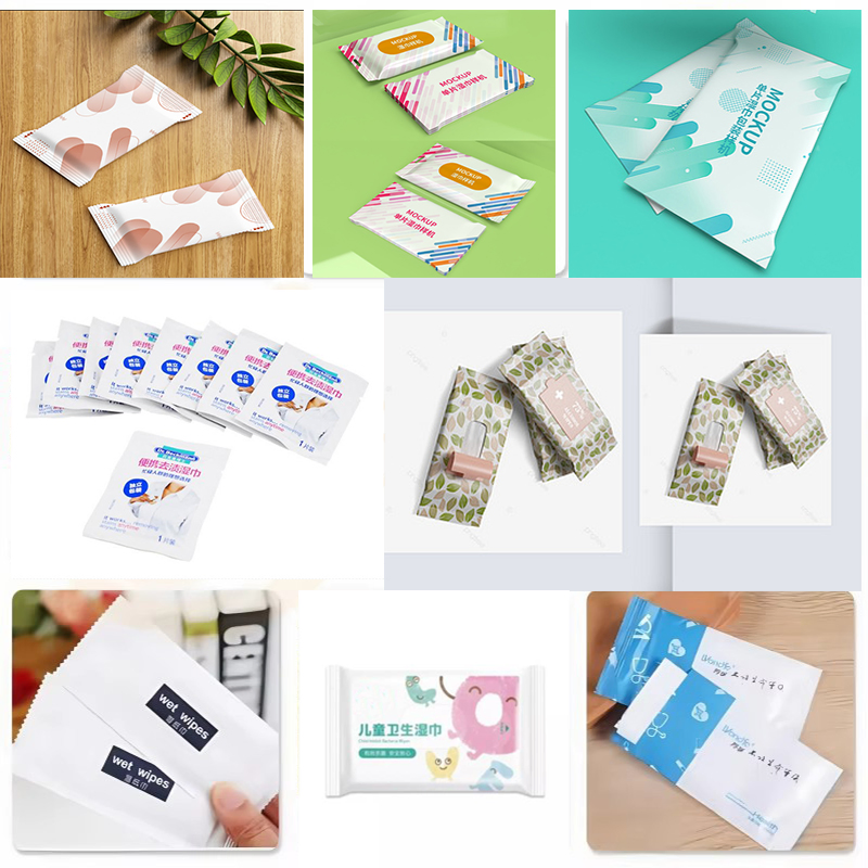 Commercial Grade Single Sachet 4 Sealing Stable Sealing Effect Wet Wipe Machine