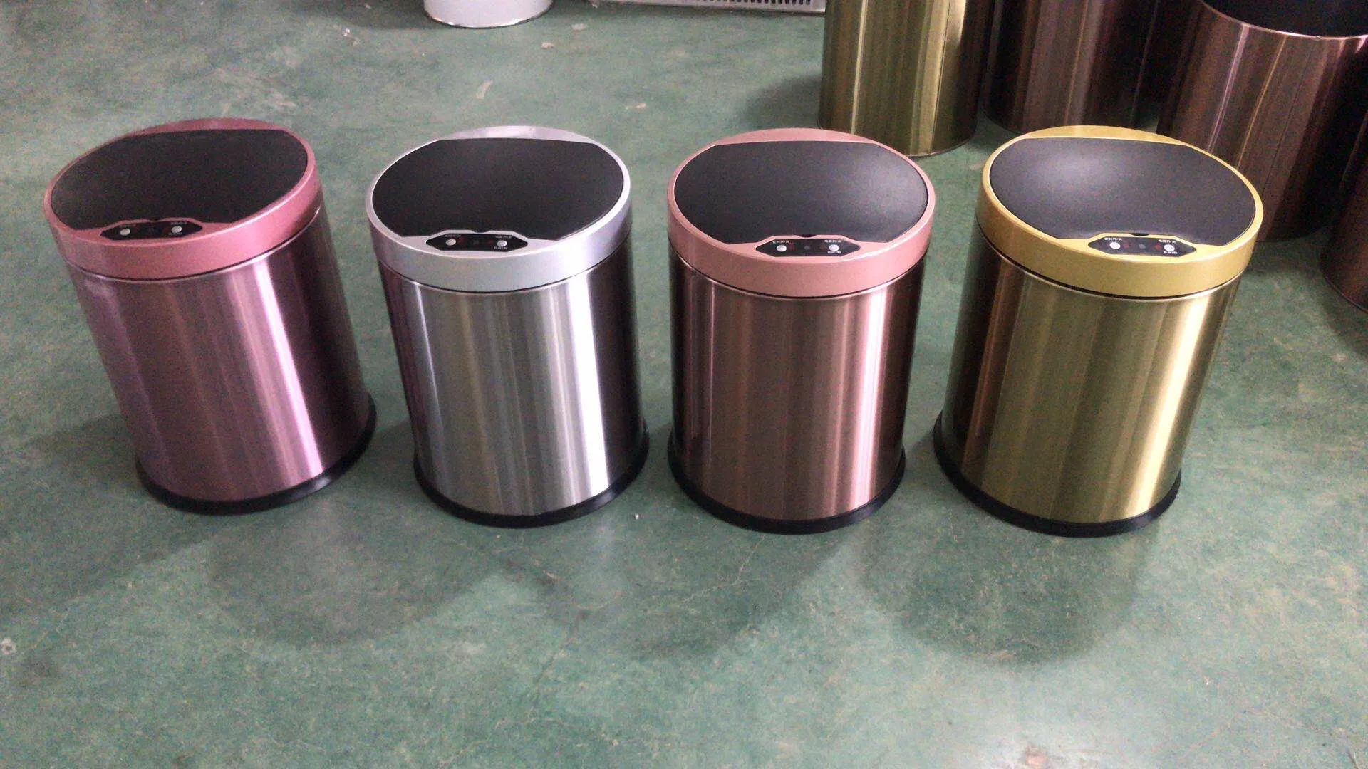 Automatic Sensor Stainless Steel Dust Bin Touchless Trash Can Jt108s 8 Liter / 2.1 Gallon