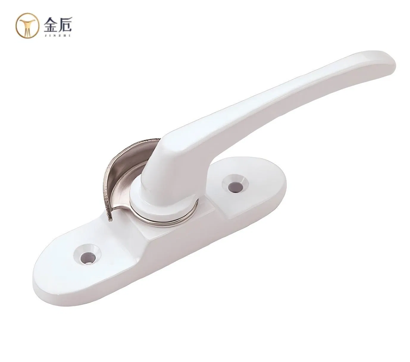Zinc Alloy Alu Alloy UPVC Sliding Windows Crescent Locker Halp Moon Locker with Right and Left Opening