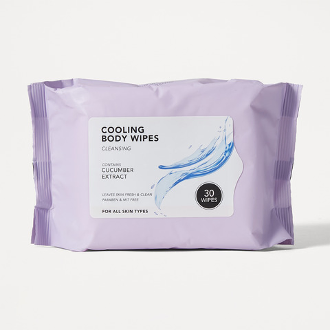 Eco-Friendly Private Labels Biodegradable Zero Cooling Wipes for Body Cleaning