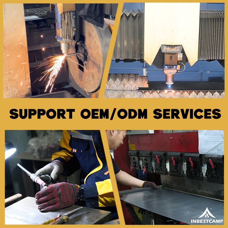 Outdoor Fire Pit, High-Quality Outdoor Wood-Burning Fire Pit for Multi-Person Gatherings