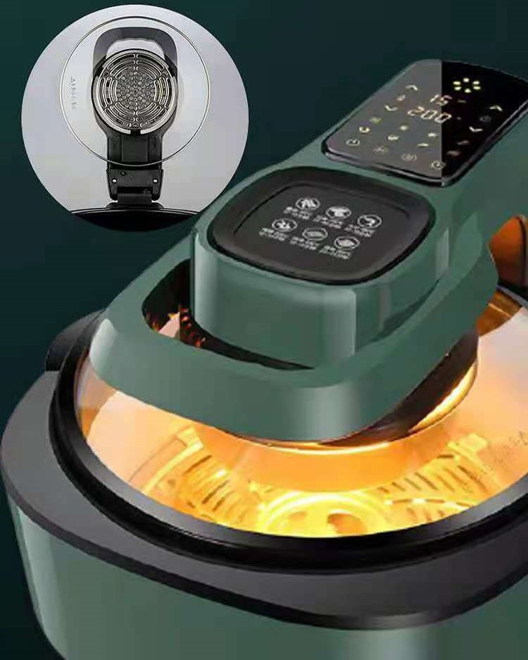 Modern Digital Touch Screen Air Fryer Home Kitchen Smart Electric Fryer