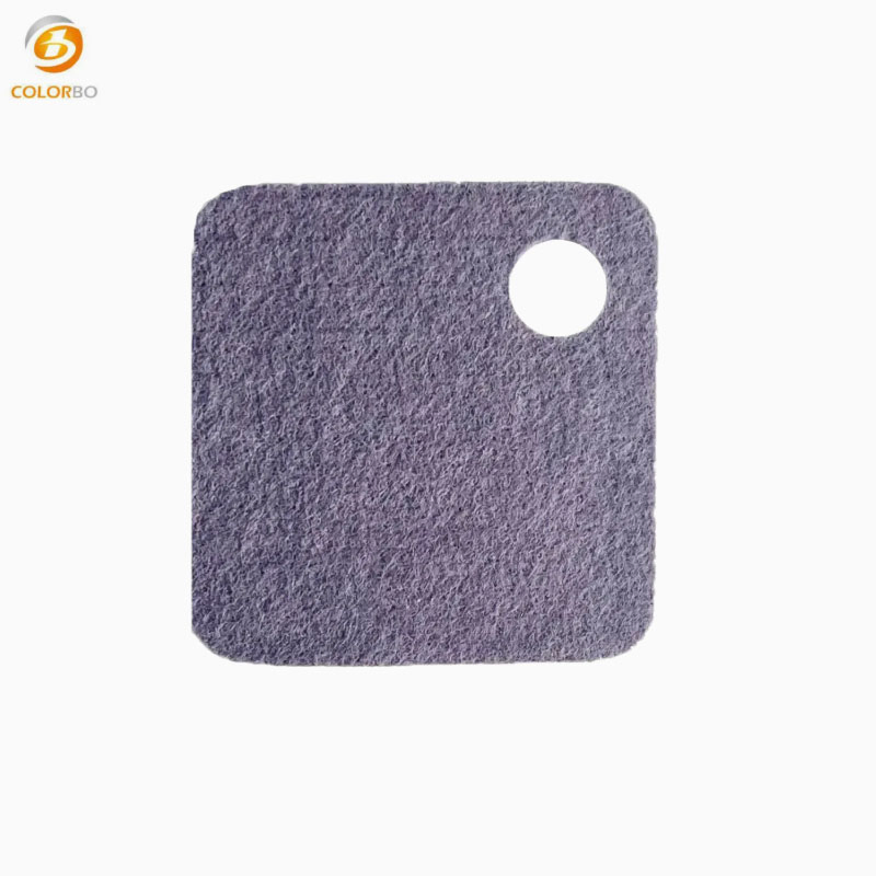 Decorative 100% PET Polyester Fiber Acoustic Panel for Ceiling