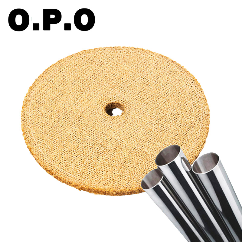 Полировальный круг 4,5 дюйма из хлопка и сизаля, средняя жесткость