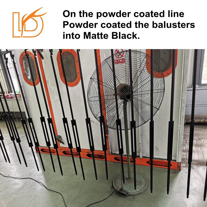 Small Rectangle Iron Stair Balusters Balustrade Railing