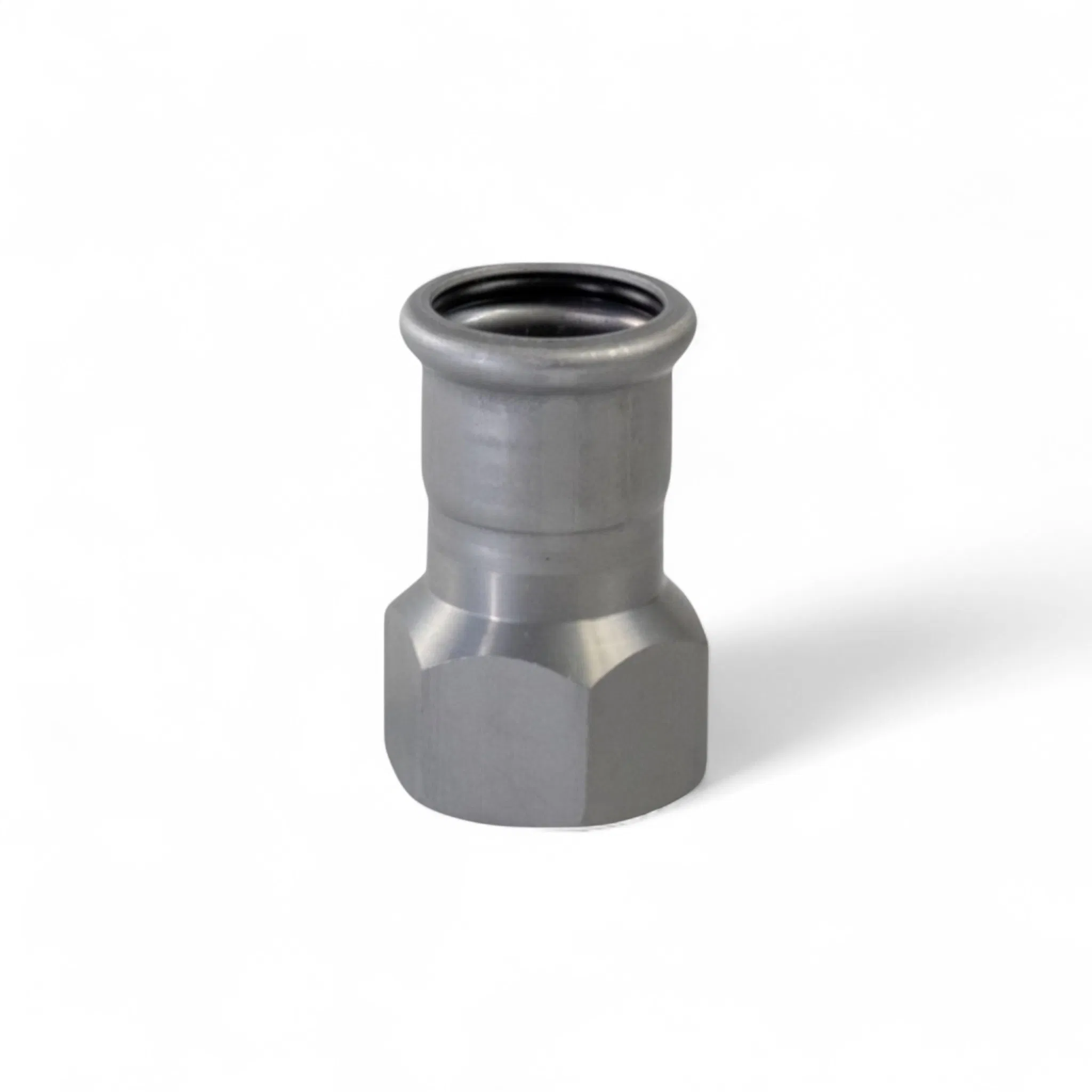 Adapter, Zinc Plating, Galvanized, AISI 304/316L Stainless Steel, Fire Sprinkler, Gas, HVAC, M Profile Press Fitting