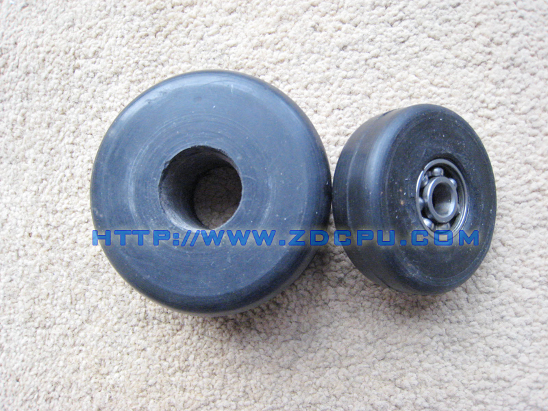 Factory Custom Made NR Rubber Wheels with Aluminum Core