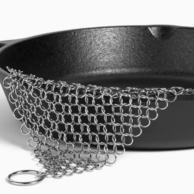 Щетка для чистки сковородок из нержавеющей стали