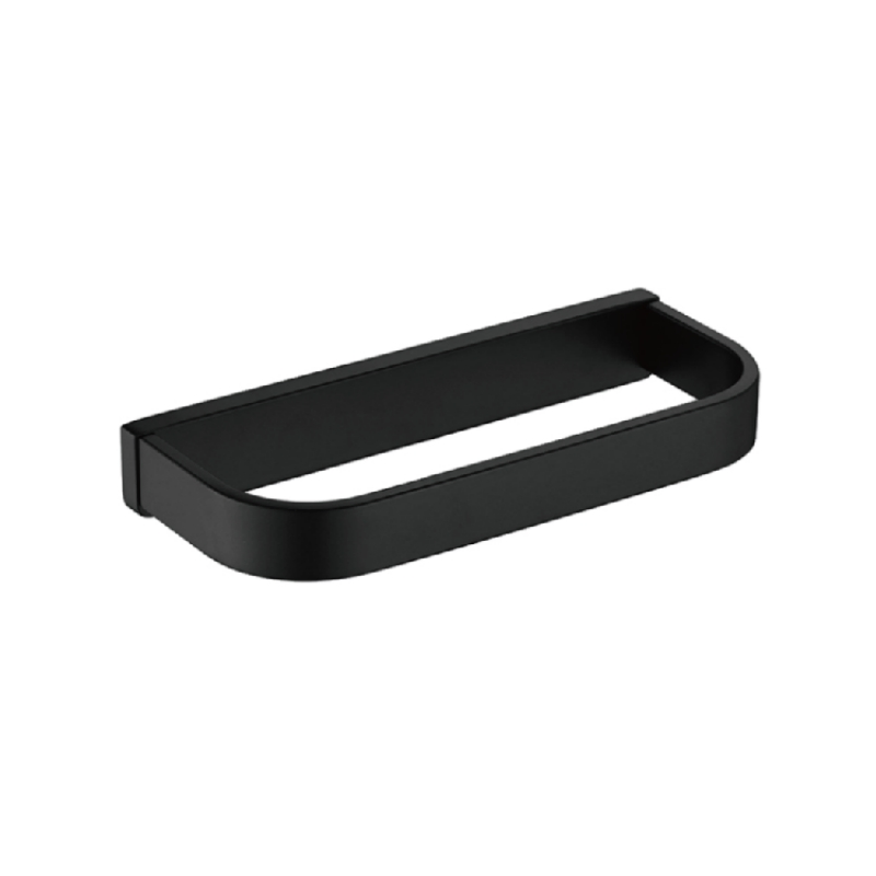 Hotel Bathroom Stainless Steel Accessories Black Towel Ring