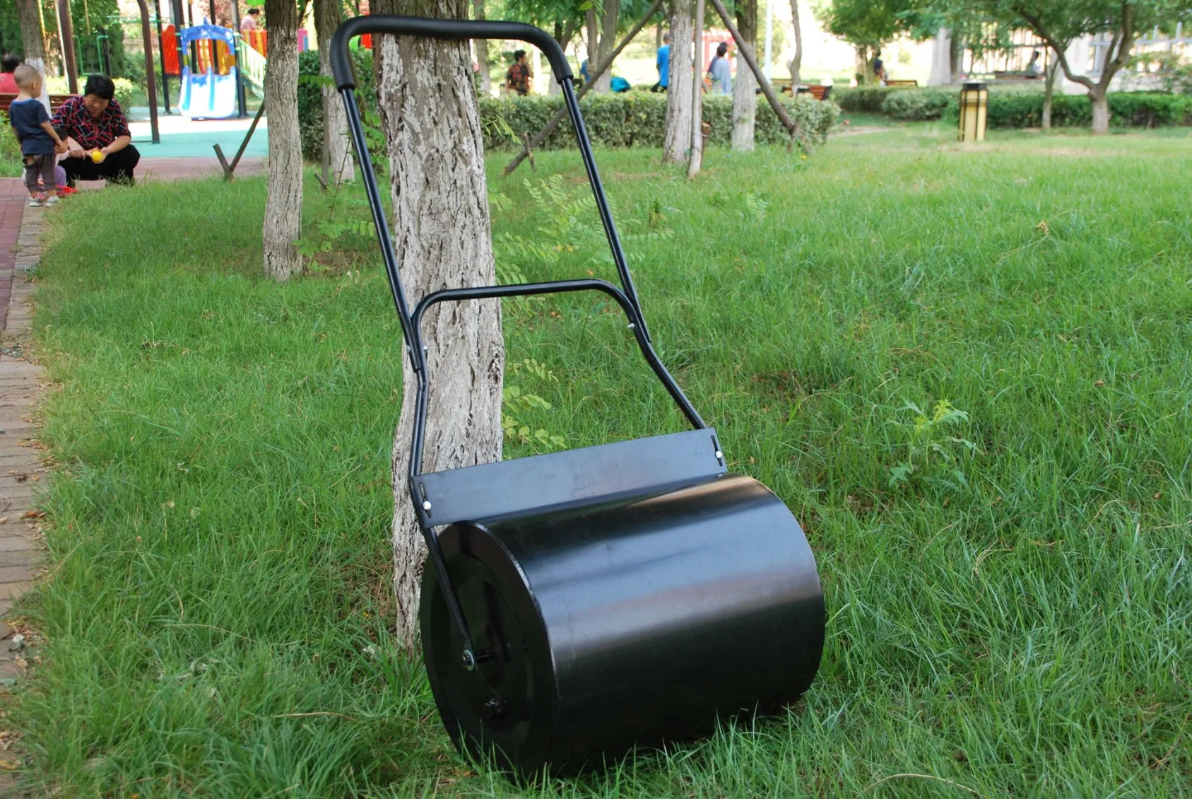 Garden Tool Heavy Duty Rolling Grass Lawn Roller Garden Net Steel Lawn Roller