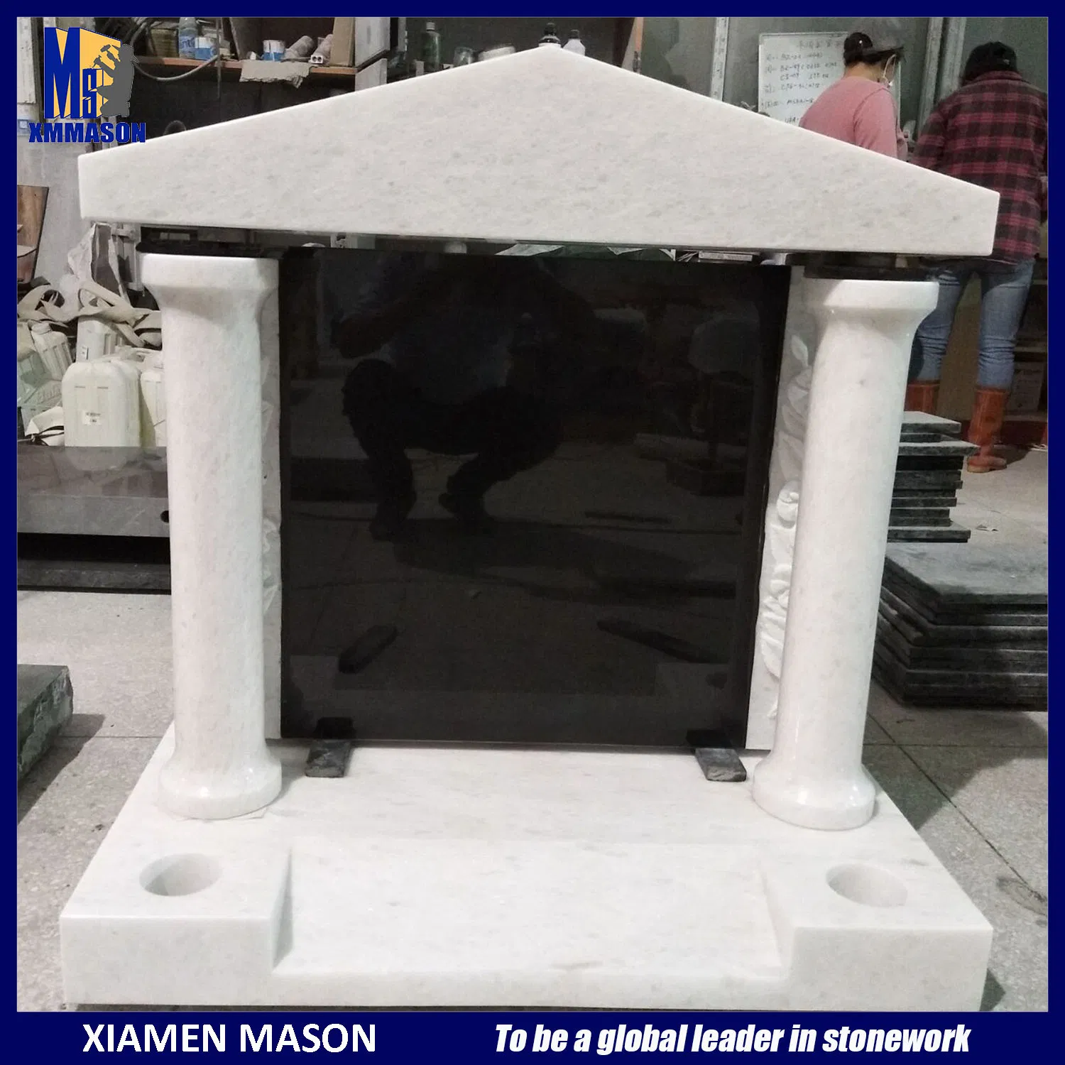 Cheap Chinese Granite Upright Headstones for Sale