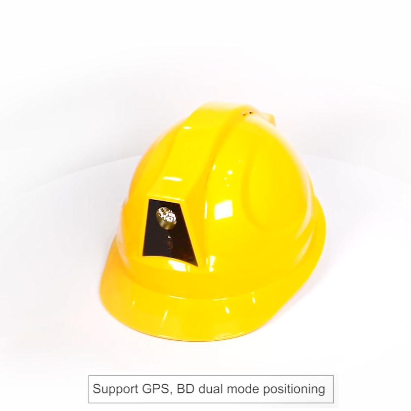 Factory Price ABS Hard Hat Industrial Construction Worker Wireless Intelligent Safety Helmet 4G Camera