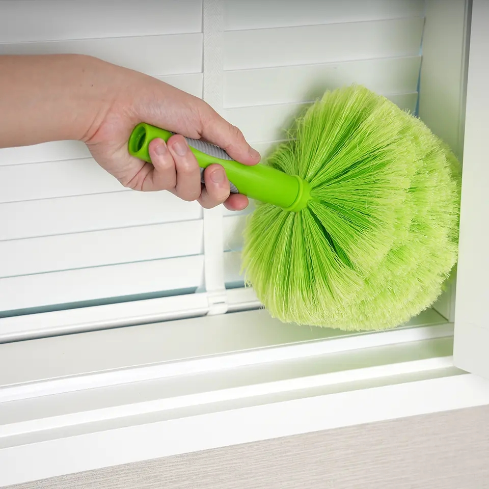 Ceiling Fan Duster Corner Brush Head Cleaning Round Brushes