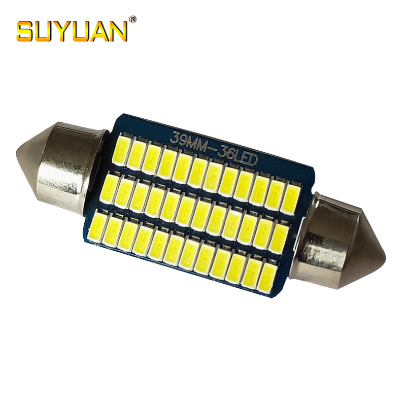 Светодиодная лампа C5W 12V для подсветки номерного знака
